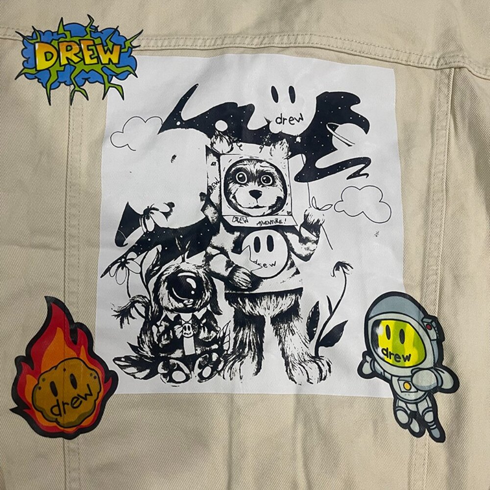 Drew House Secret Embroidery Denim Jacket - Picture 8 of 11